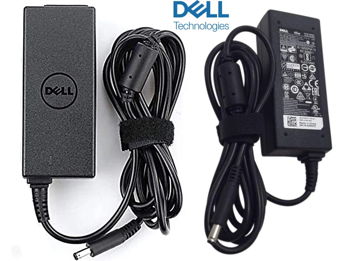 Dell Original 45W Laptop Adapter – 4.5mm Small Pin (Without Power Cord) AEXTTW