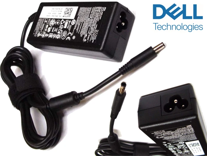 Dell Original 65W 19.5v 4.5mm Small Pin Laptop AC Adapter-Black AEGJN9