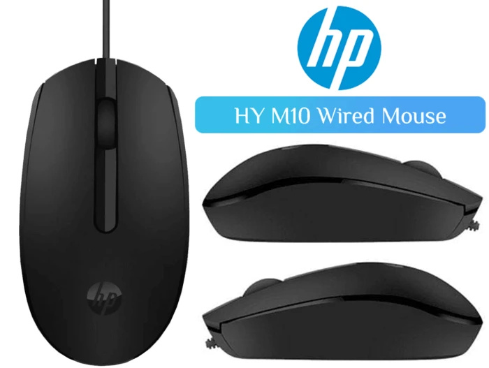 HP M10 Wired USB Mouse